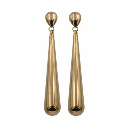 PENDIENTE LAGRIMA LISO