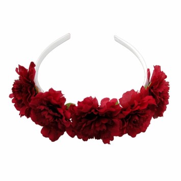 DIADEMA CINCO FLORES