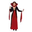 DISFRAZ VAMPIRESA GÓTICA ROJA AD DISFRAZ VAMPIRESA GÓTICA ROJA AD