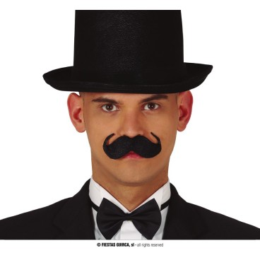 ×BIGOTE INGLES NEGRO