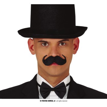 ×BIGOTE INGLES NEGRO