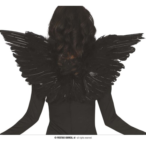 ×ALAS DE PLUMAS NEGRAS 62 CMS
