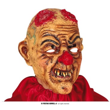 ×MASCARA PAYASO SARCASTICO LATEX