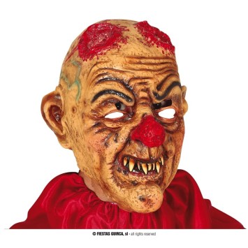 ×MASCARA PAYASO SARCASTICO LATEX