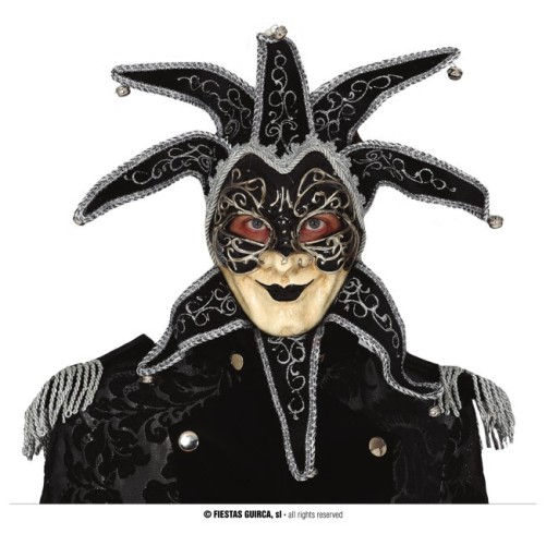 ×MASCARA VENECIANA NEGRA