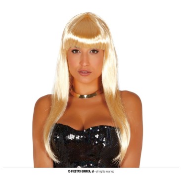 ×PELUCA MELENAS RUBIA EN CAJA