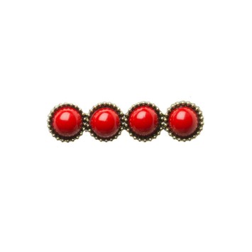 BROCHE METAL BOLAS