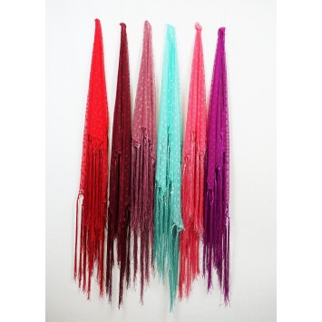 MANTONCILLO FLAMENCA PLUMETI MUJER