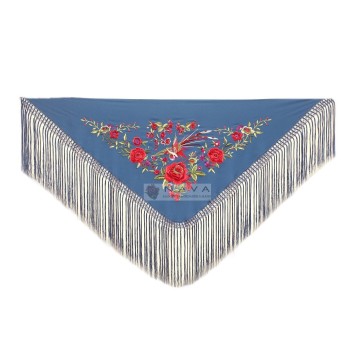 MANTONCILLO BORDADO PÁJARO