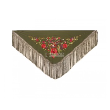 MANTONCILLO BORDADO PÁJARO