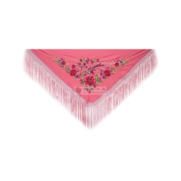 MANTONCILLO BORDADO PÁJARO