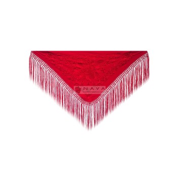 MANTONCILLO BORDADO ROSA GRANDE