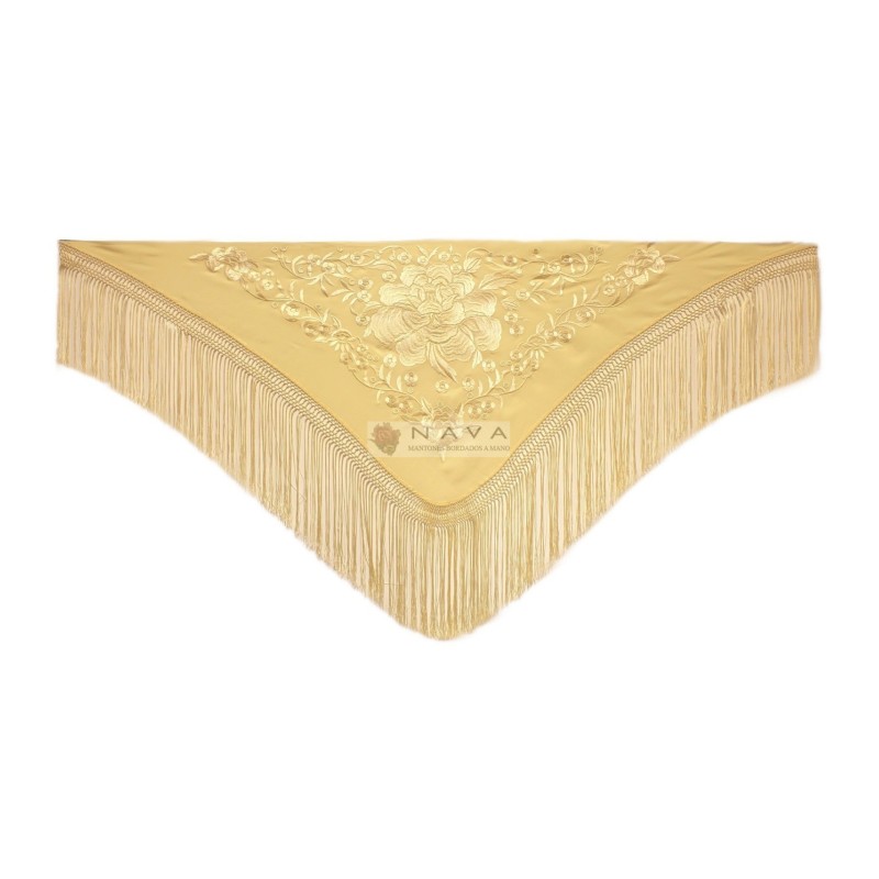 MANTONCILLO BORDADO ROSA GRANDE