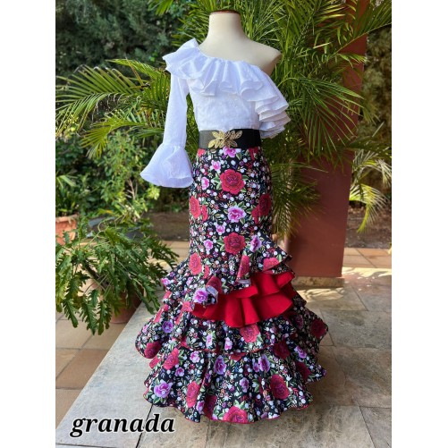 Falda de Flamenco de Alta Calidad
