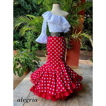 Falda de Flamenco de Alta Calidad