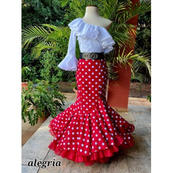 Falda de Flamenco de Alta Calidad