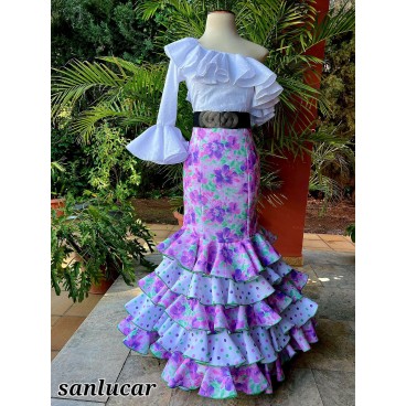 Falda de Flamenco de Alta Calidad