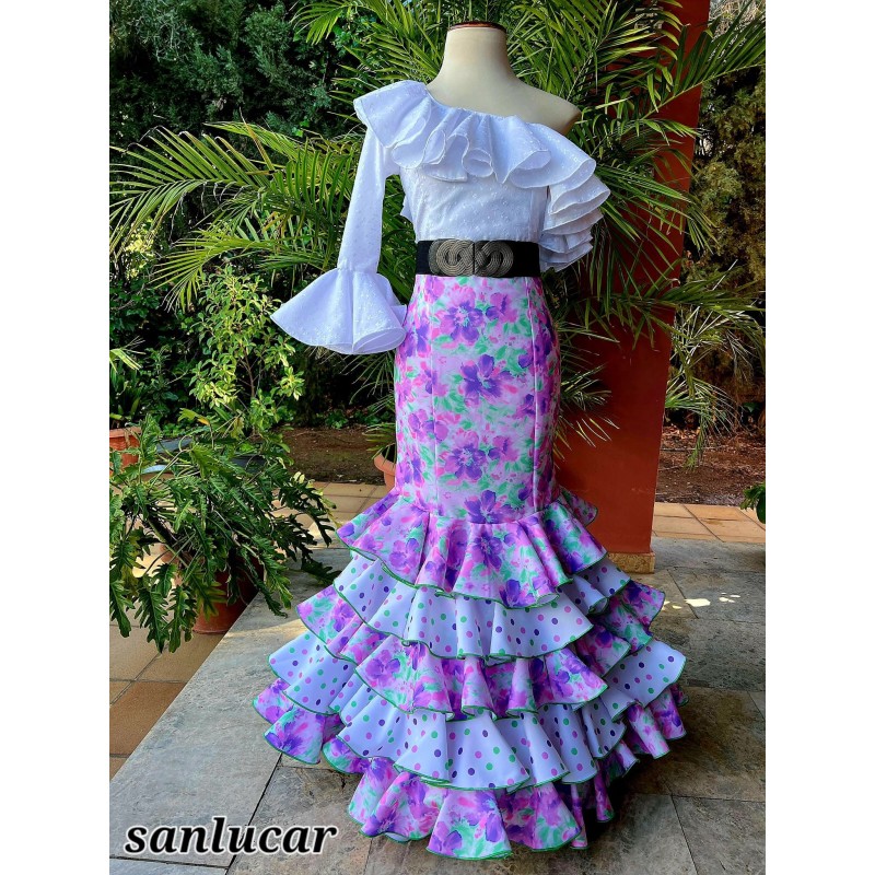 Falda de Flamenco de Alta Calidad