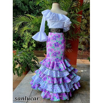 Falda de Flamenco de Alta Calidad