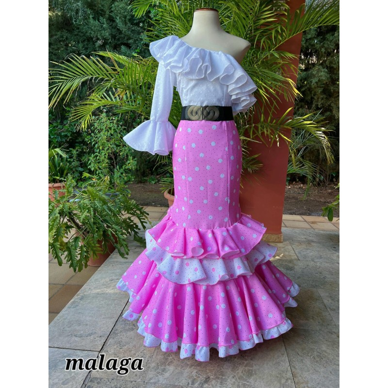 Falda de Flamenco de Alta Calidad Falda de Flamenco de Alta Calidad