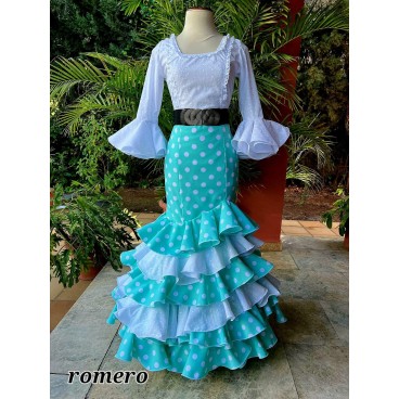 Falda de Flamenco de Alta Calidad