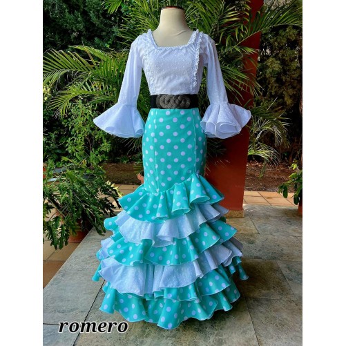 Falda de Flamenco de Alta Calidad