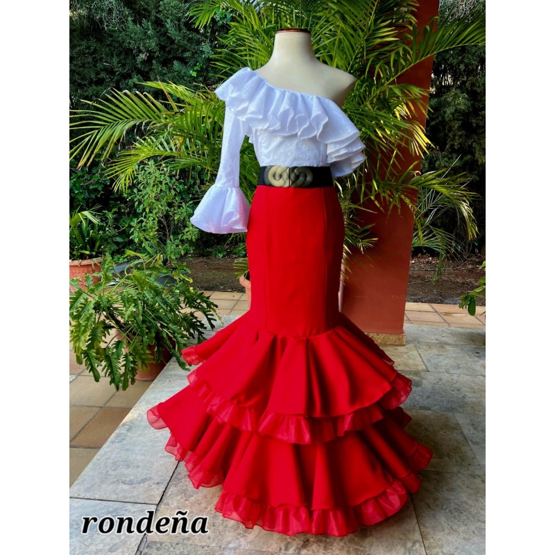 Falda de Flamenco de Alta Calidad