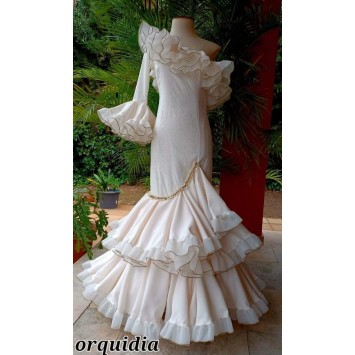 Traje de Flamenco de Alta Calidad