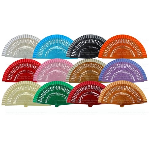 ABANICO BOLSO CALADO COLORES SURTIDOS