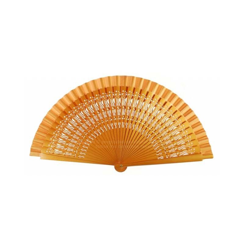 ABANICO SURTIDO CALADO SOL-LUNA-ESTRELLAS