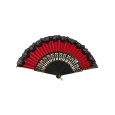 ABANICO MADERA CON PUNTILLA