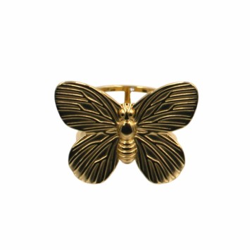ANILLO SUJETA MANTONCILLOS Y PAÑUELOS MARIPOSA