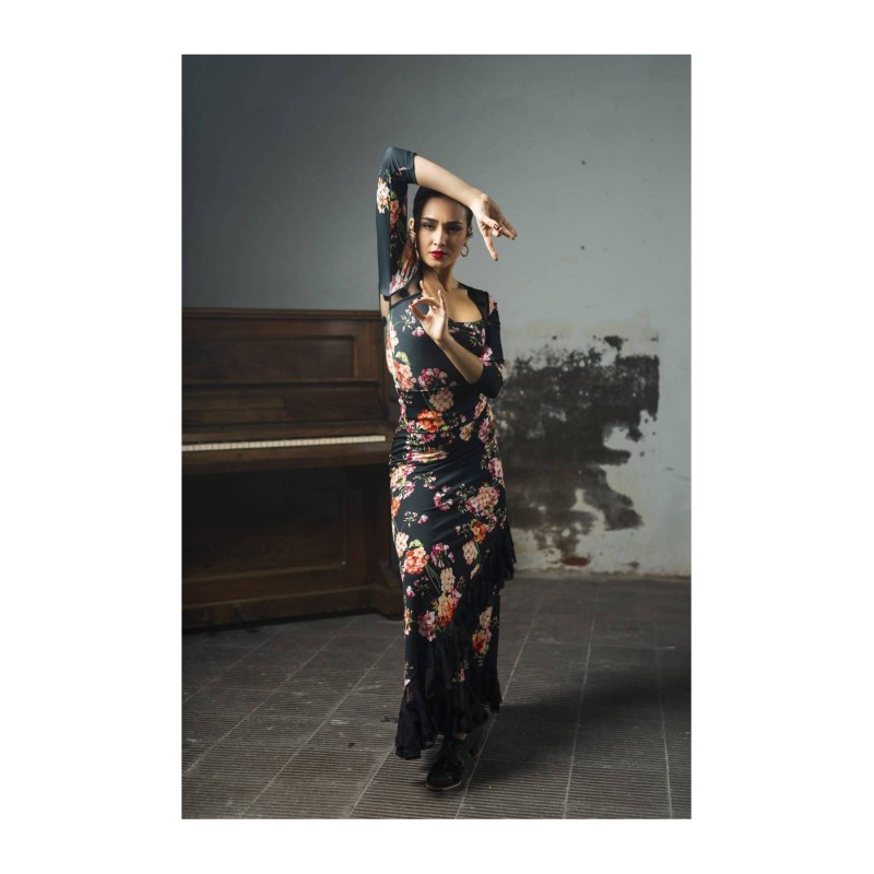 Falda Yumbel Punto Elástico Estampado Adulto