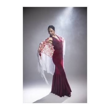 Falda Maule Punto Elástico Adulto