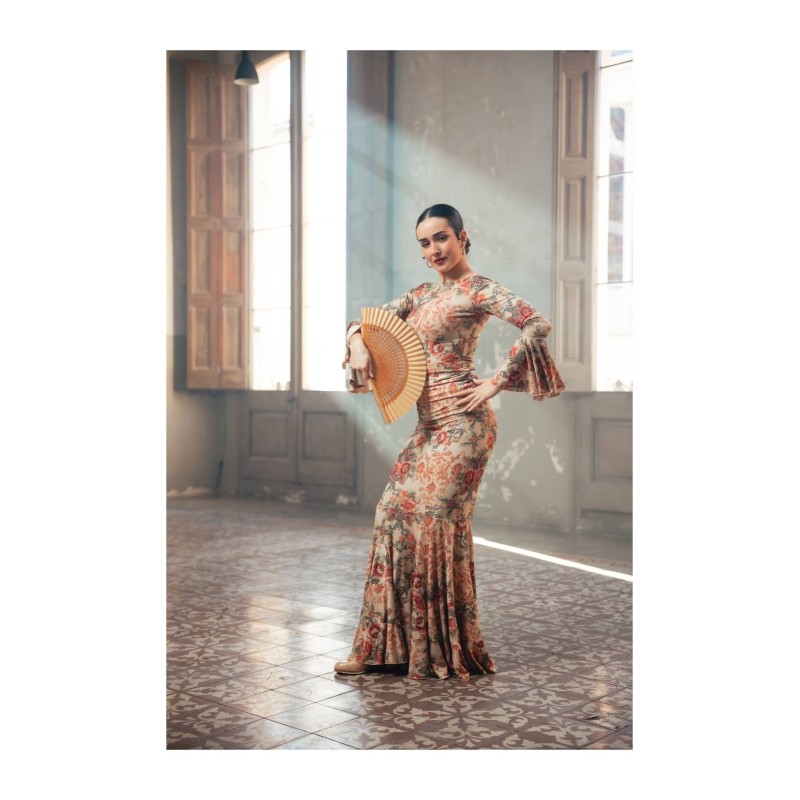 Falda Maule Punto Elástico Estampado Adulto Falda Maule Punto Elástico Estampado Adulto