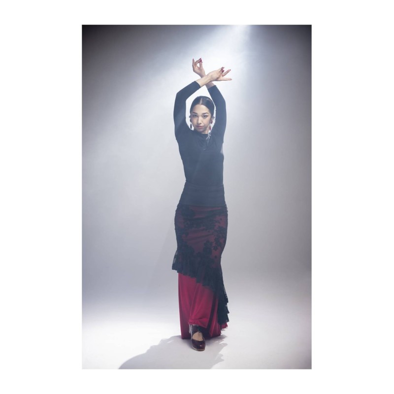 SobreFalda Sombra Tul Elástico Estampado Adulto