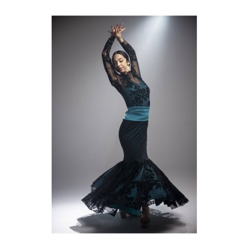 Falda Cristal Punto Elástico Adulto