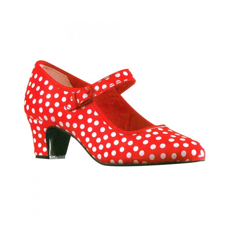 Zapato de Feria con lunares