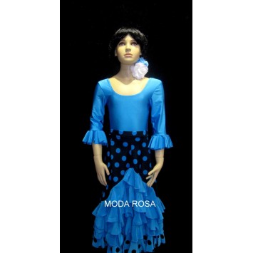 Conjunto Niña Falda de Volantes + Body