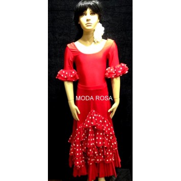 Conjunto de niña Falda + body