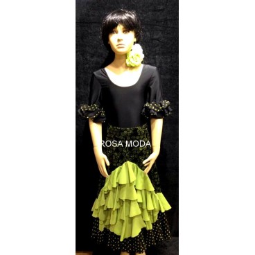 Conjunto de niña Falda + body