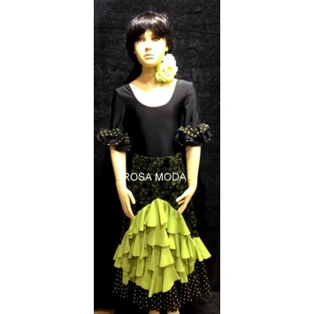 Conjunto de niña Falda + body