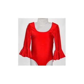 Body de Niña de media manga con Volante