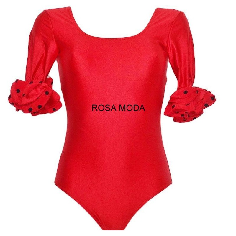 Body de Niña de media manga