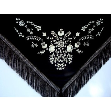 Mantón Bordado Mediano