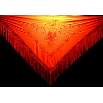 Mantón Bordado Mediano