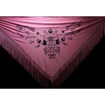 Mantón Bordado Mediano