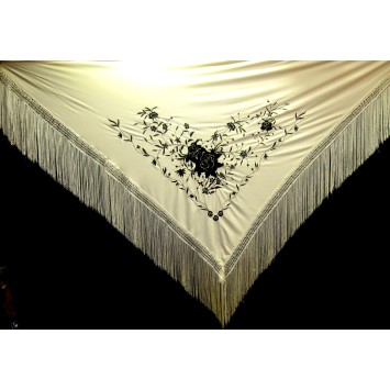 Mantón Bordado Grande