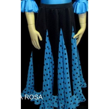 Falda de Niña de Godets