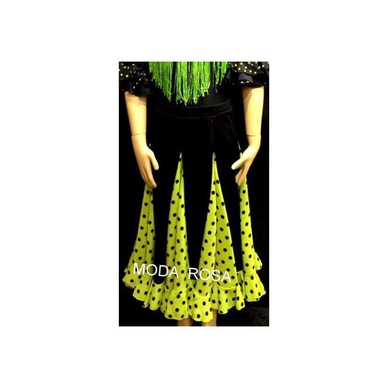 Falda de Niña de Godets Falda de Niña de Godets